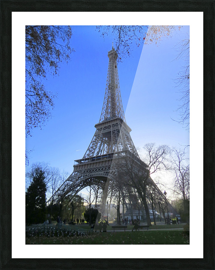 Eiffel Tower Picture Frame Printing