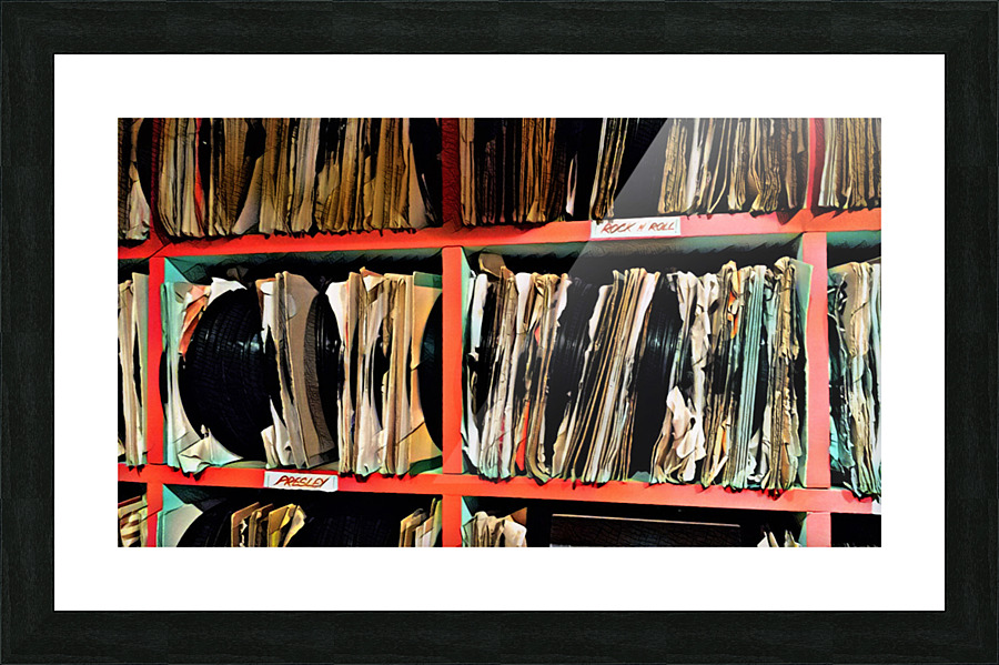 Records Picture Frame Printing