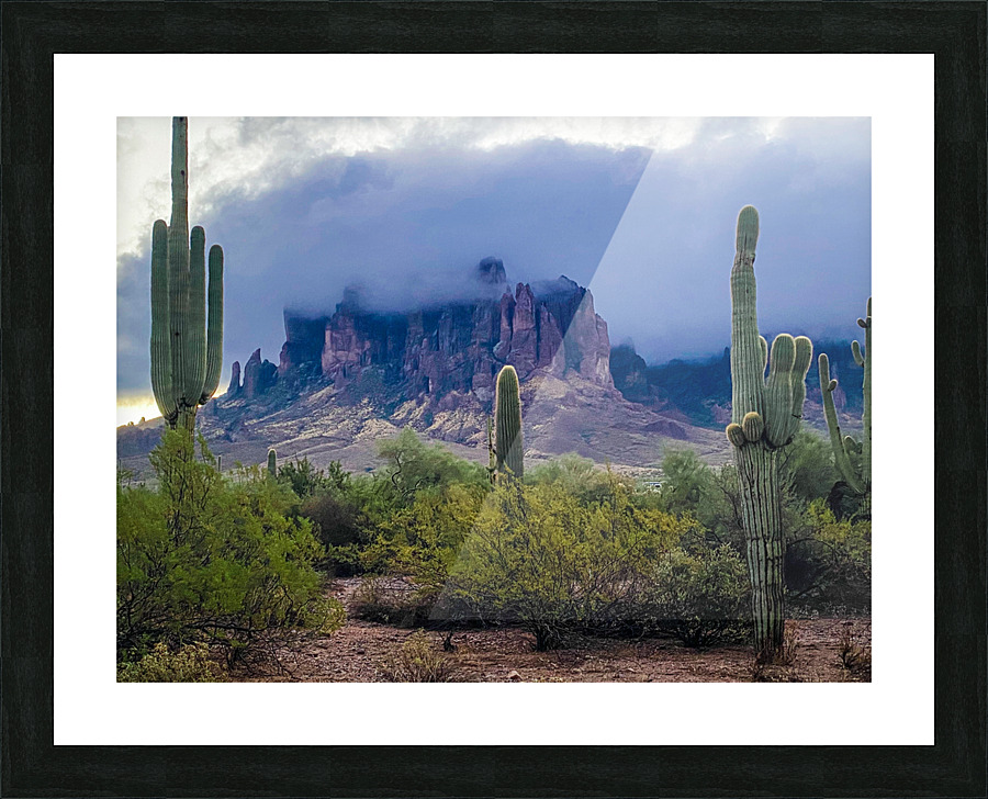 Stormy Superstitions Picture Frame Printing