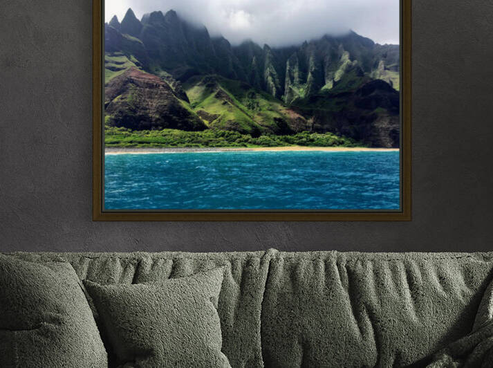 Na Pali Coast Kauai Hawaii by Christina Stephan