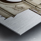 The Thinker in San Francisco California Metal print