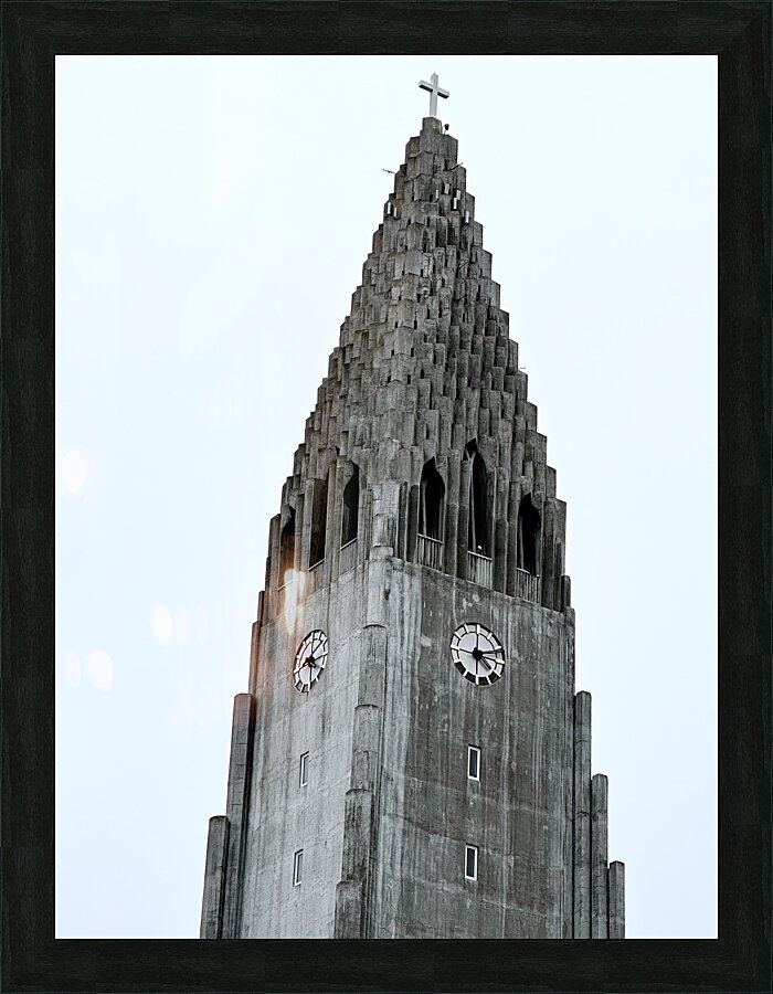 Hallgrimskirkja Reykjavik Iceland Picture Frame print