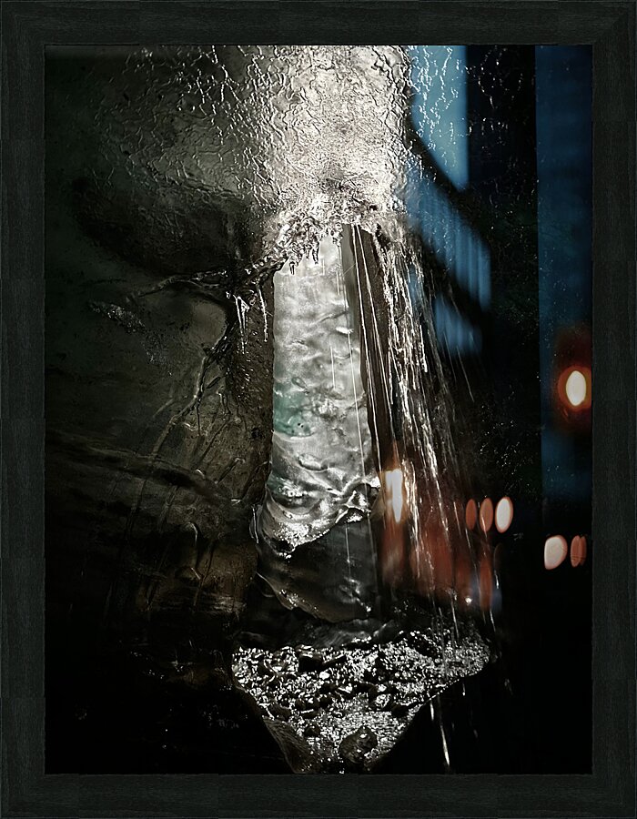 Ice Cave at Vatnajokull 2 Iceland Picture Frame print