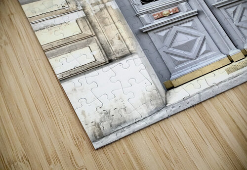 Paris Door 2 JJones Arts puzzle