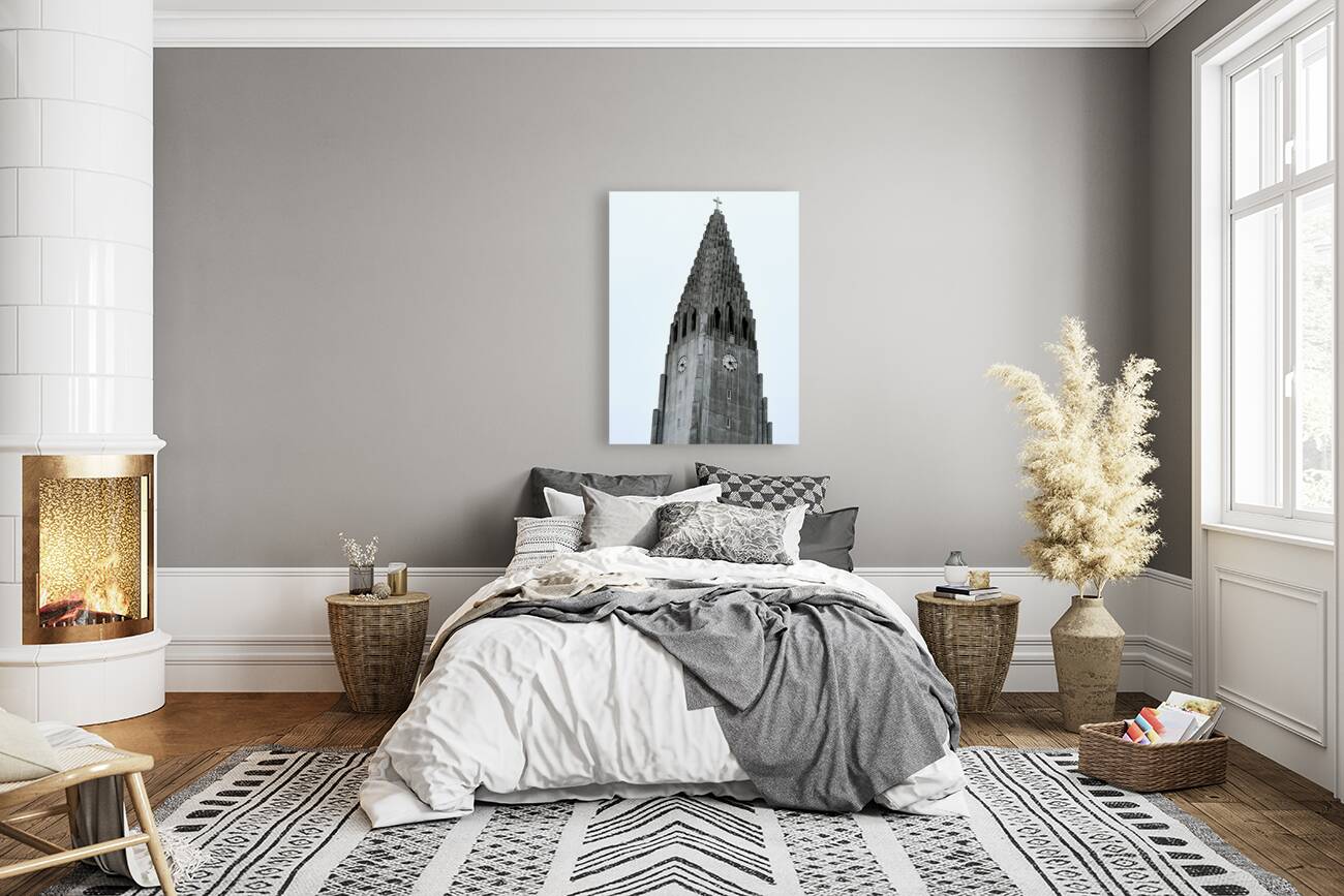 Hallgrimskirkja Reykjavik Iceland Reproduction