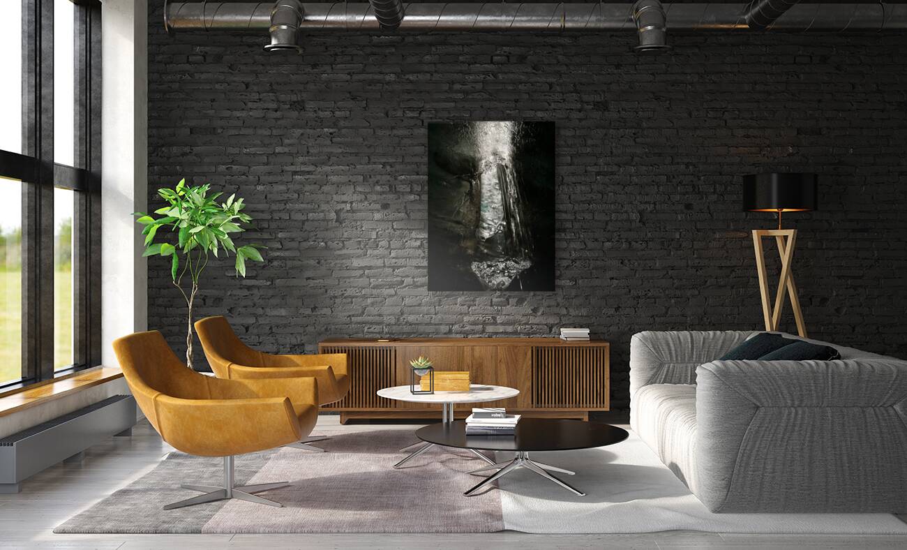 Ice Cave at Vatnajokull 2 Iceland Reproduction