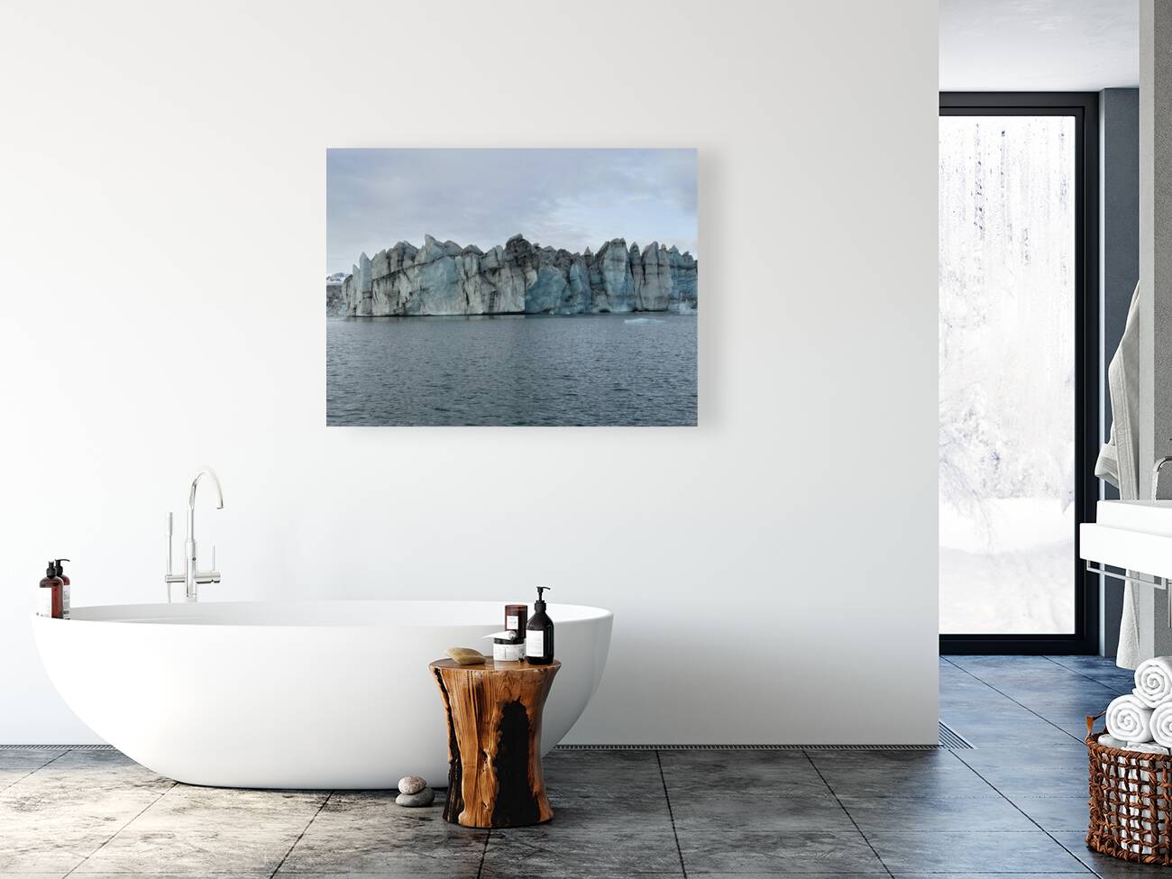 Vatnajokull Glacier  5 Iceland Reproduction