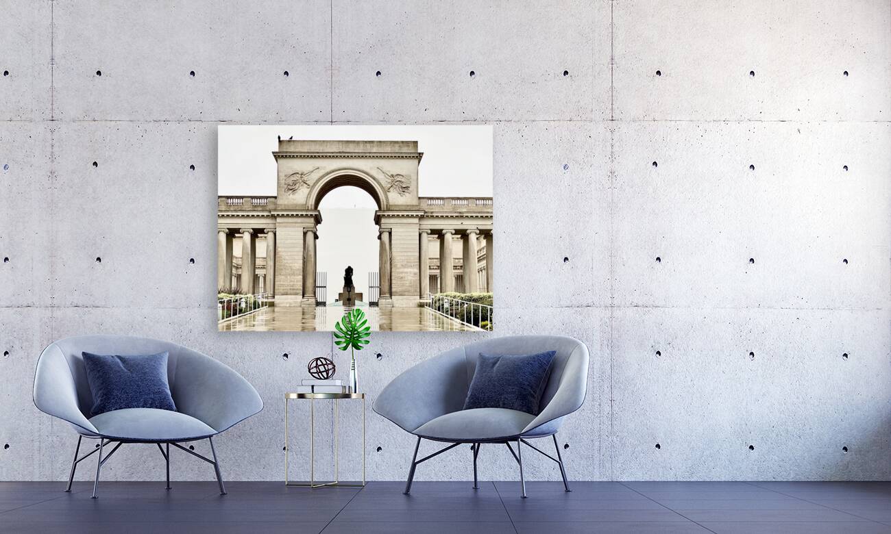 The Thinker in San Francisco California Reproduction