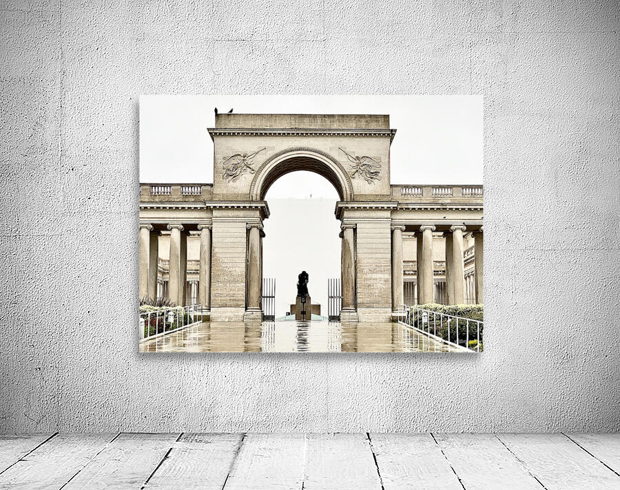 The Thinker in San Francisco California Wall Preview