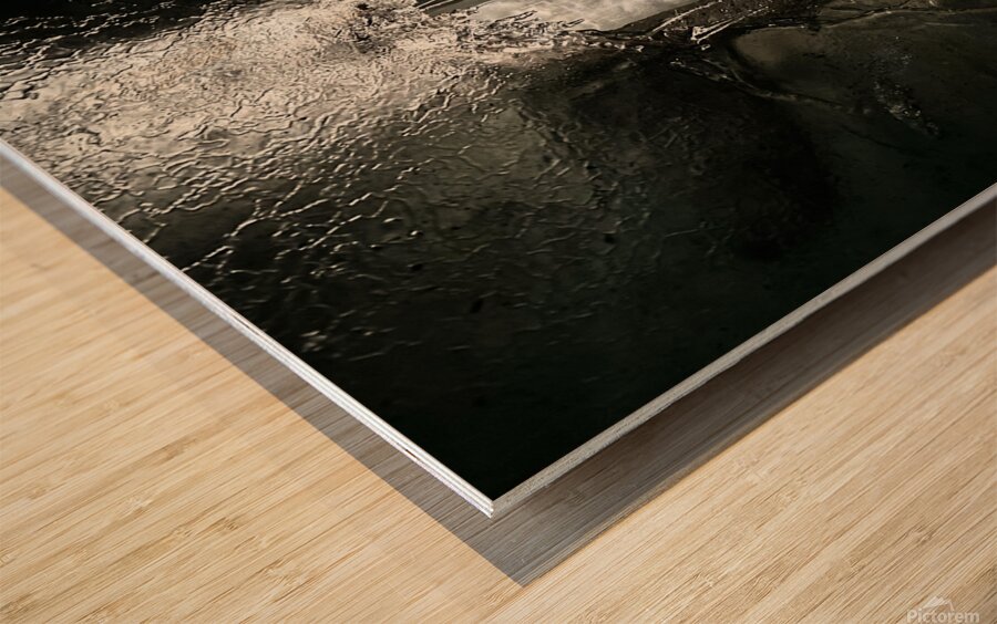 Ice Cave at Vatnajokull 2 Iceland Wood print