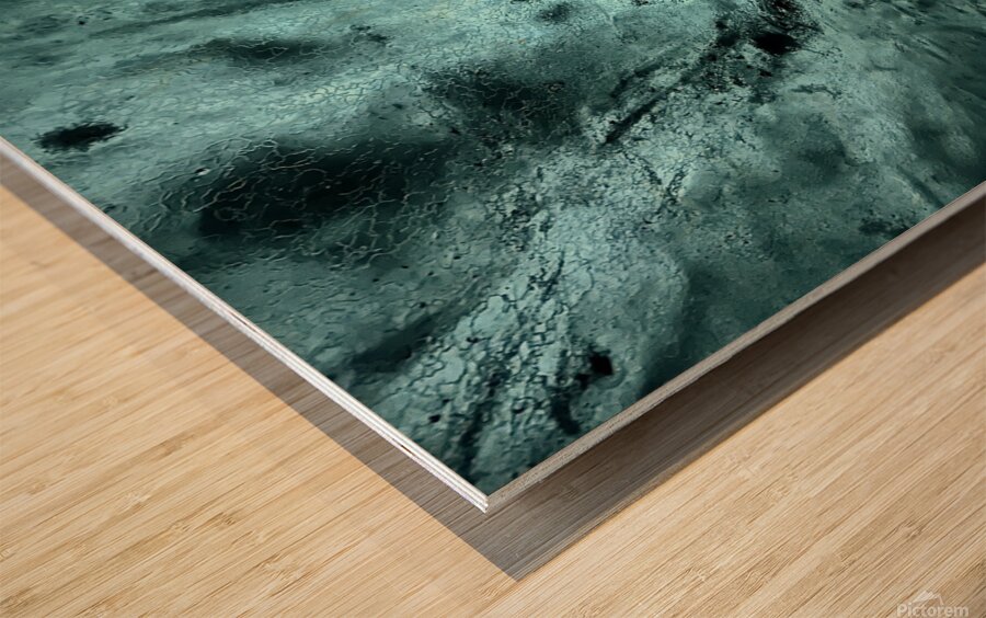 Ice Cave at Vatnajokull 4 Iceland Wood print