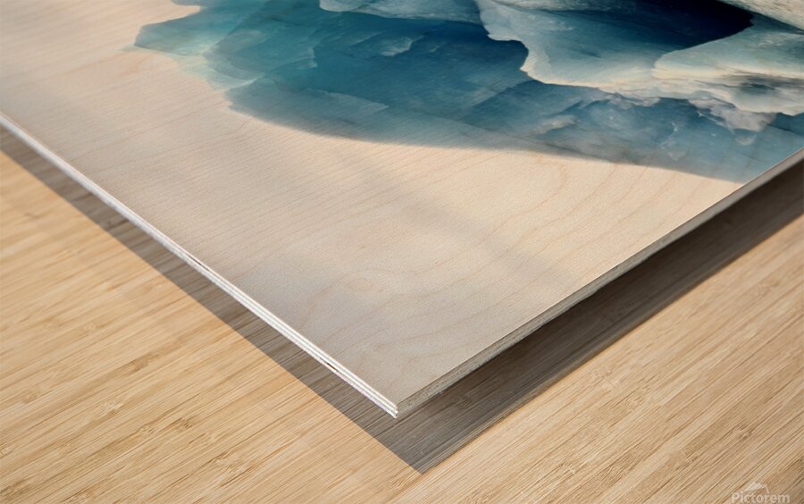 Vatnajokull Glacier  2 Iceland Wood print