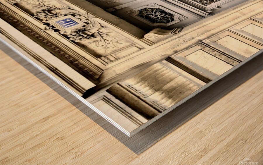 Paris Door 2 Wood print