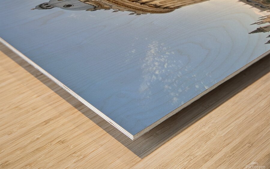 Oxford University Wood print