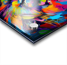 Colored Lion wall art   Acrylic print