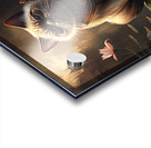 Epic warrior Cat and Lotus  Acrylic print
