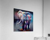 Elephant painting Acrylic Print