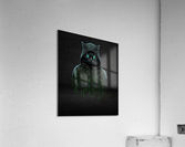 Matrix hacker cat cyberpunk  Acrylic Print
