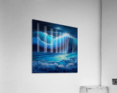 Blue Ocean Waves Acrylic Print