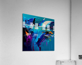 Absract Blue ocean Acrylic Print