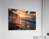 Beach wall art Acrylic Print