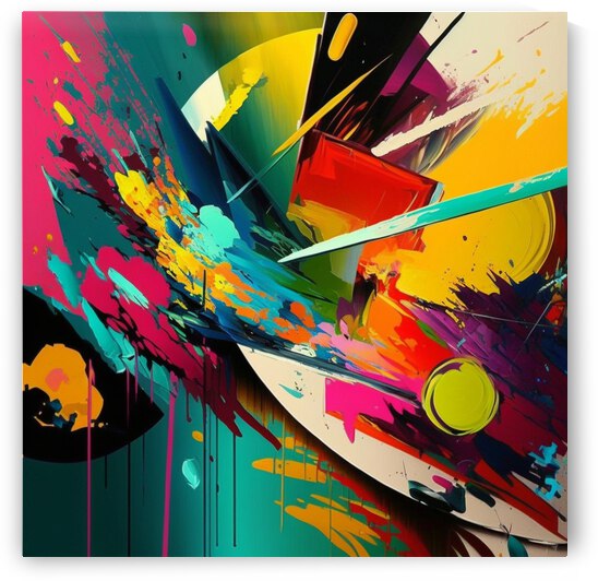 Abstract  wall art   by Goldfishwallart