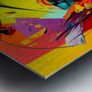 Abstract  wall art   Metal print