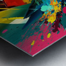 Abstract  wall art   Metal print