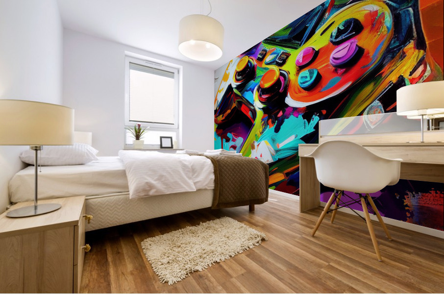 Keep calm gamer zone  Mural print