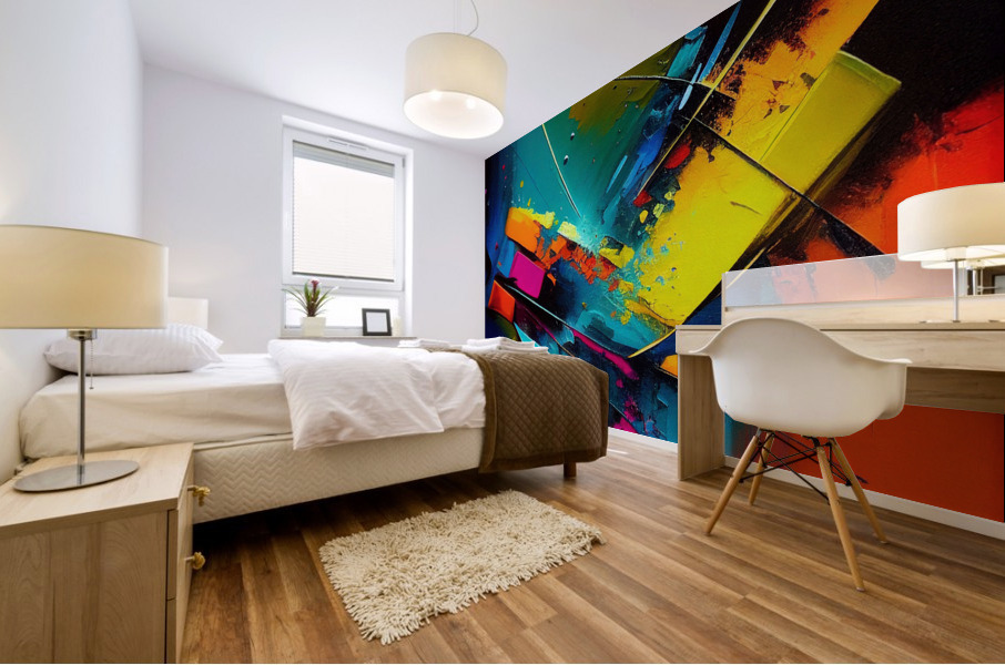 Lost Abstract  wall art   Mural print