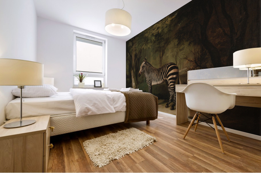  Zebra - George Stubbs Mural print