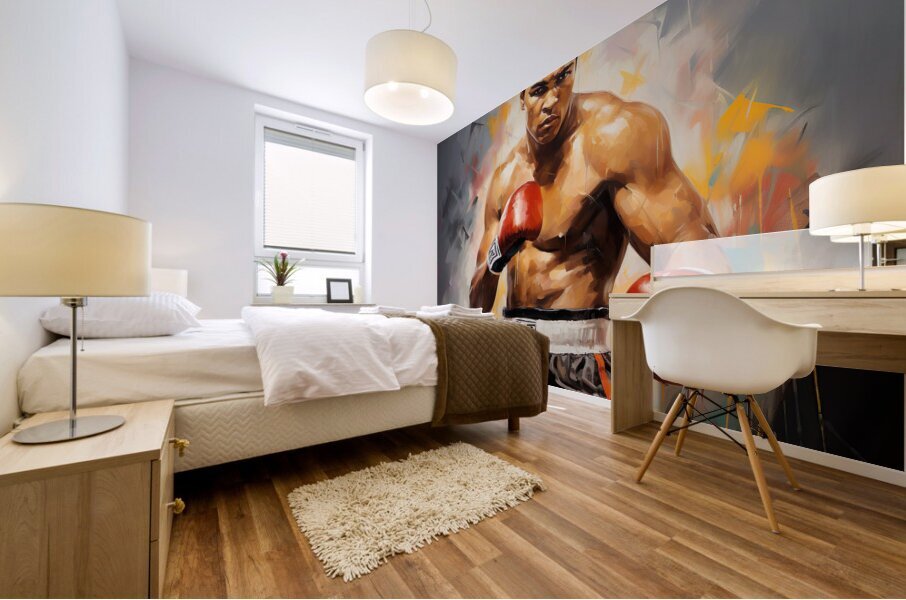 Muhammad Ali wall art Mural print