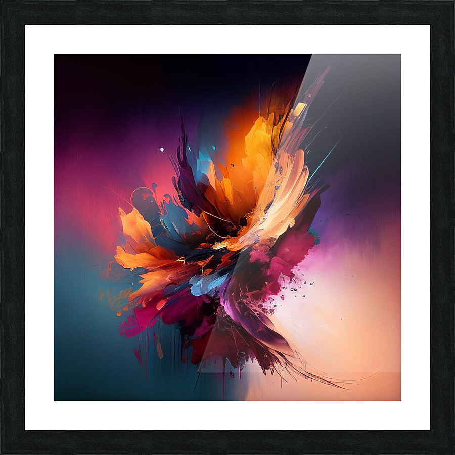 Abstract wall art   Picture Frame print