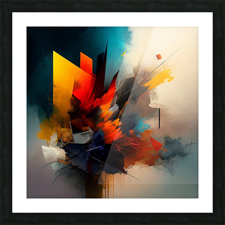 Abstract wall art Picture Frame print