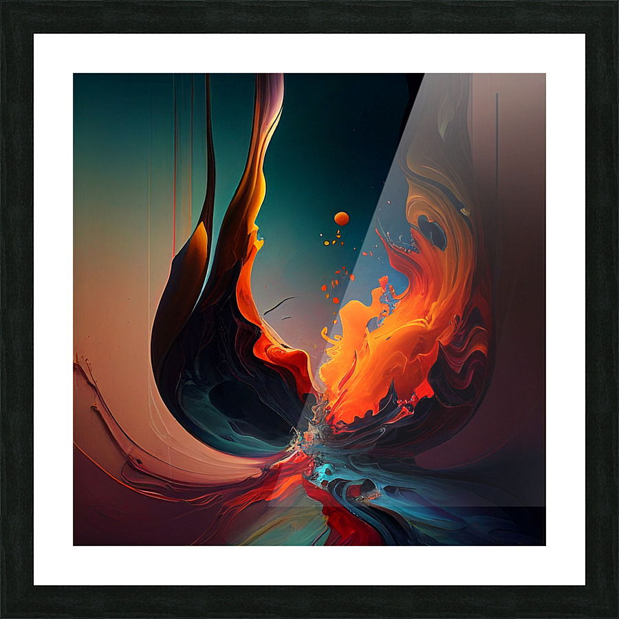Abstract wall art  Picture Frame print