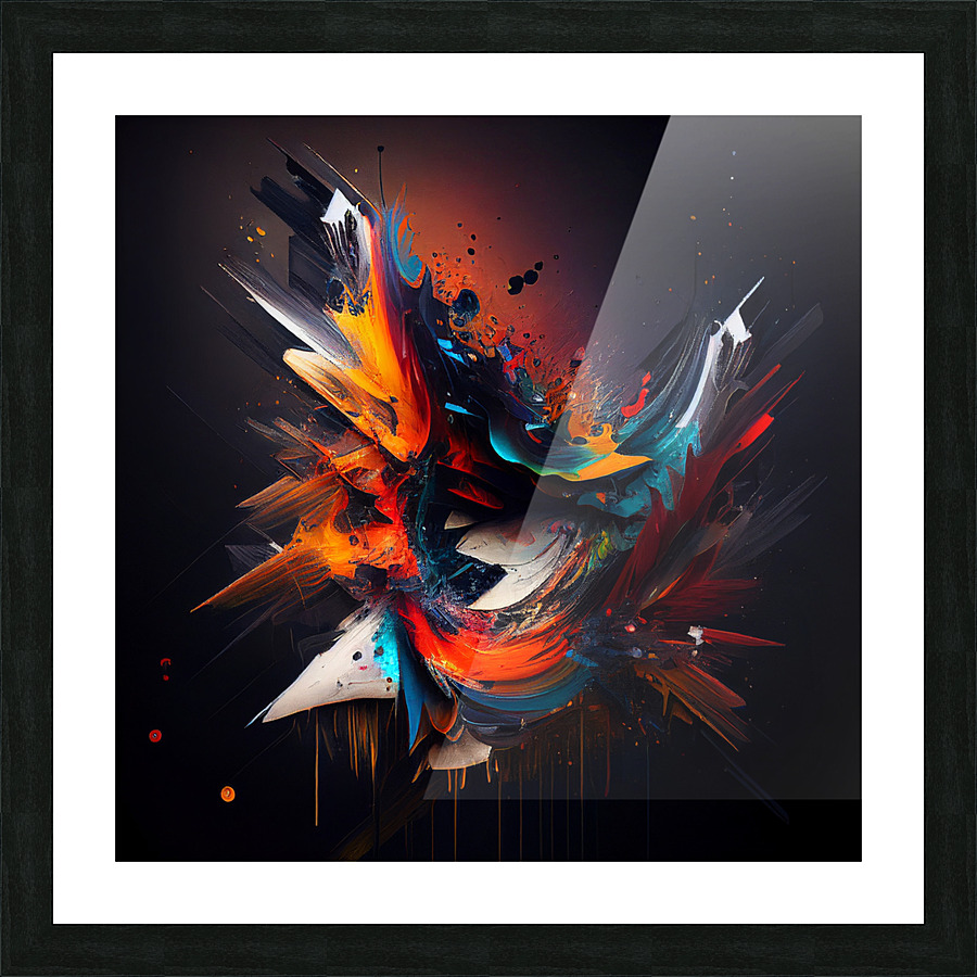 Abstract wall art    Picture Frame print