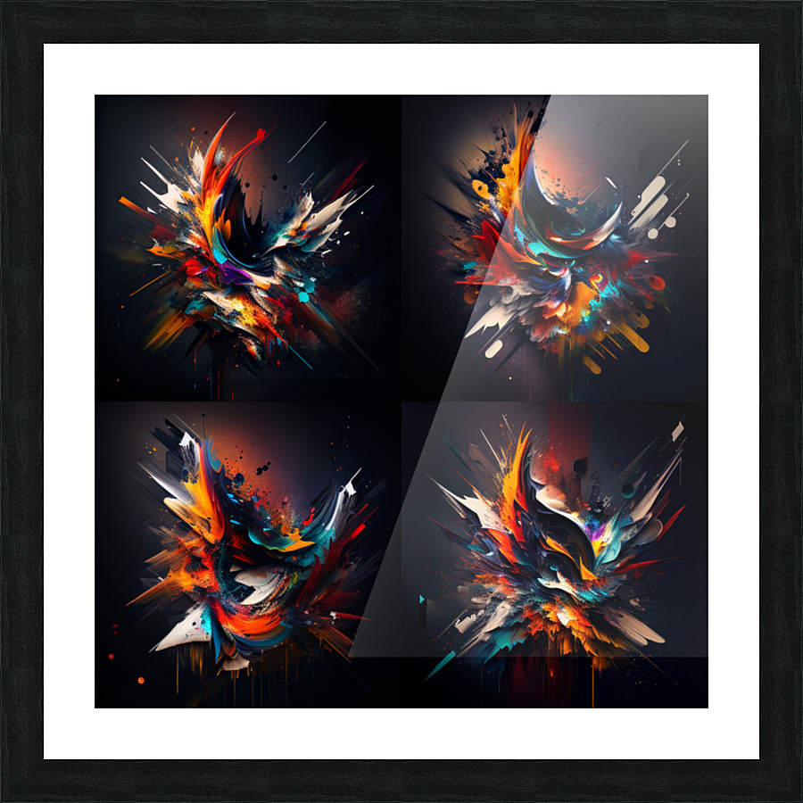 Abstract wall art   Picture Frame print