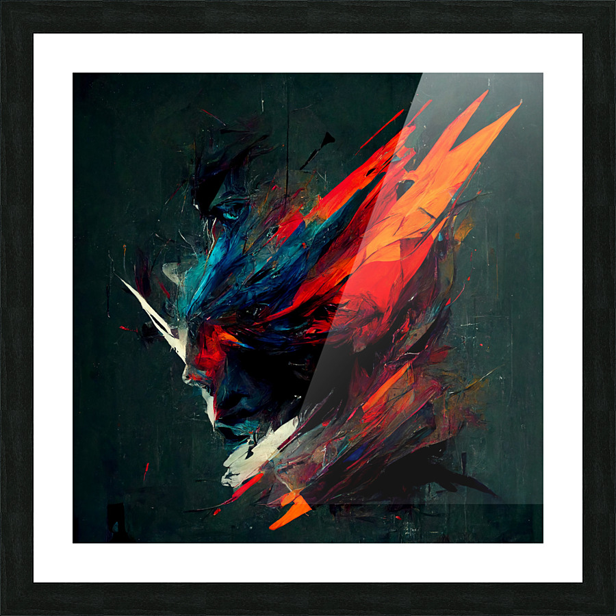 Abstract wall art   Picture Frame print