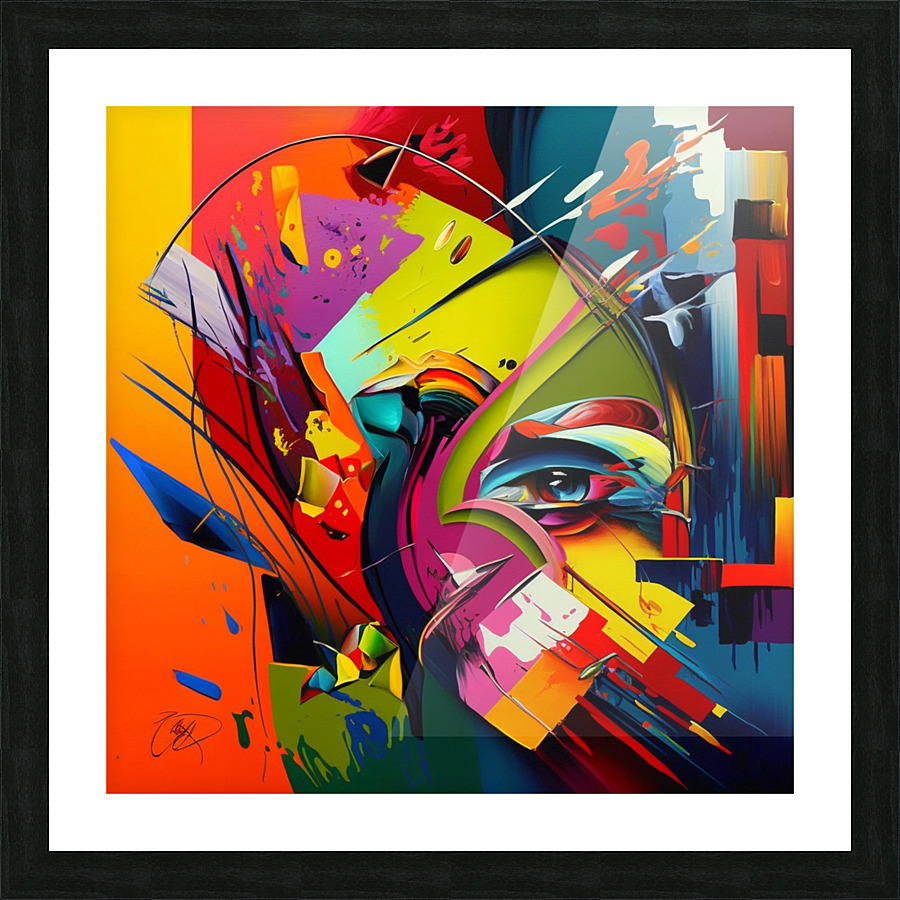 Abstract  wall art   Picture Frame print