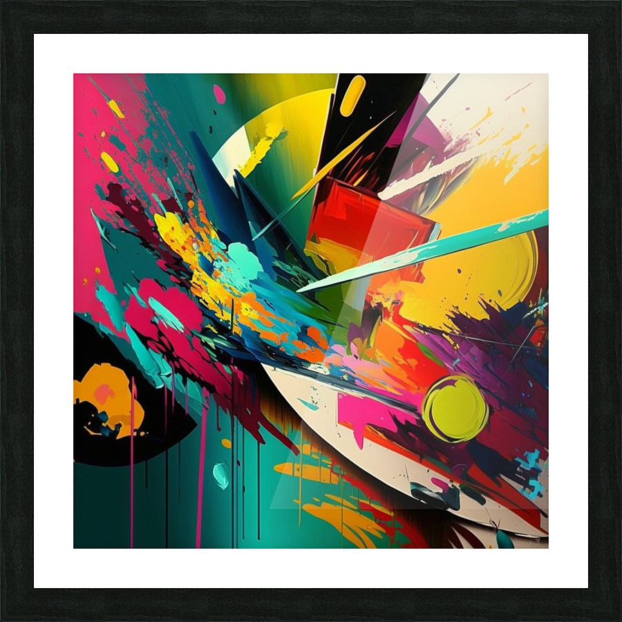 Abstract  wall art   Picture Frame print