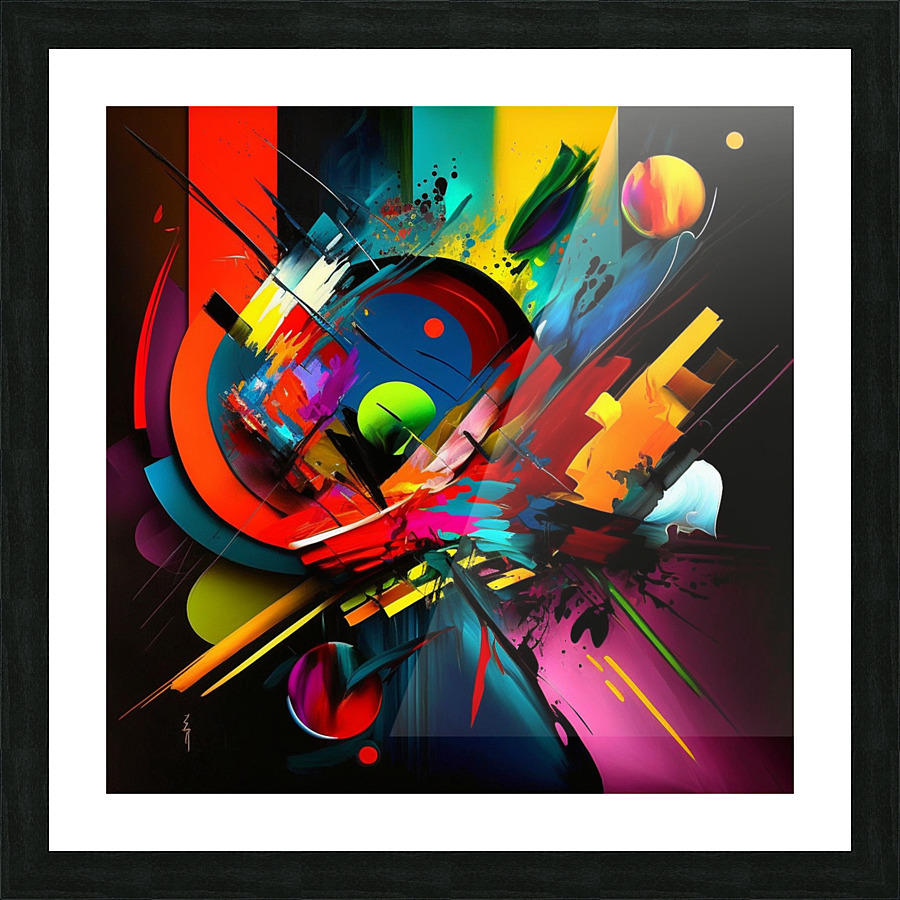 Abstract  wall art   Picture Frame print