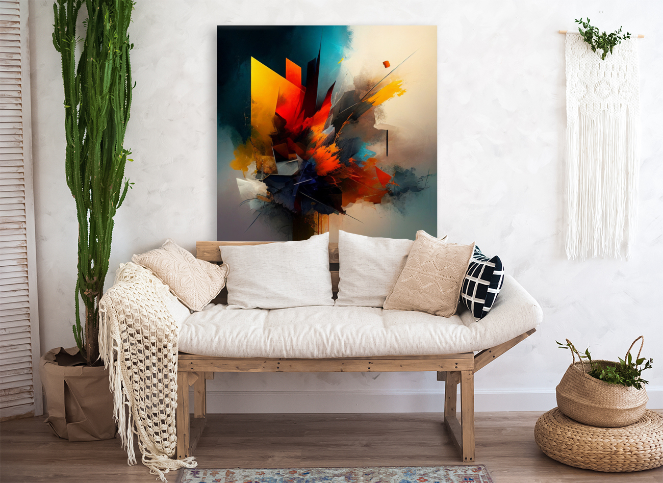 Abstract wall art Reproduction