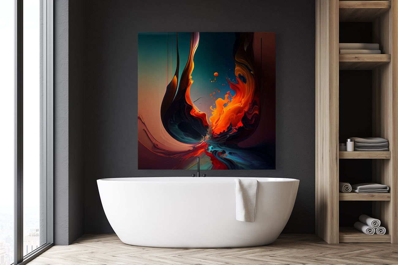 Abstract wall art  Reproduction
