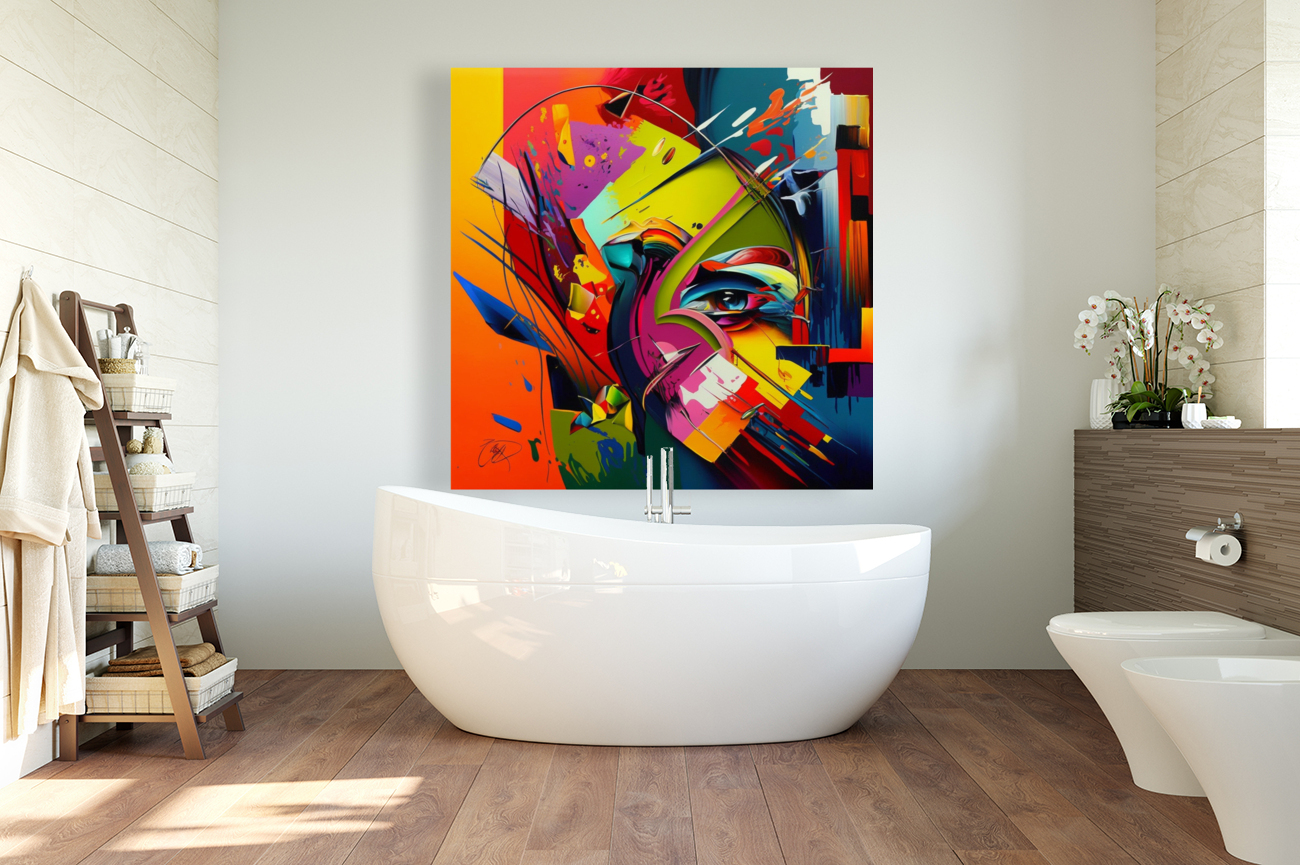 Abstract  wall art   Reproduction