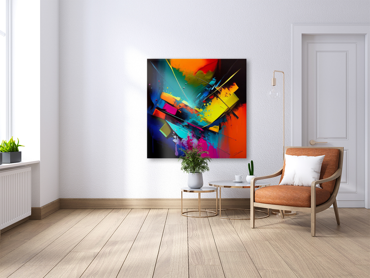 Lost Abstract  wall art   Reproduction