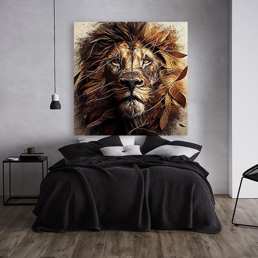 Twisted lion face Reproduction