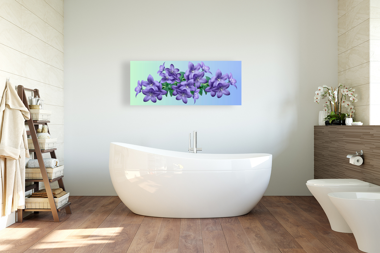 Purple flowers Reproduction
