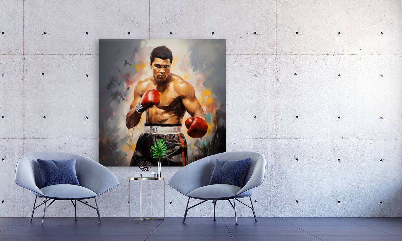 Muhammad Ali wall art Reproduction