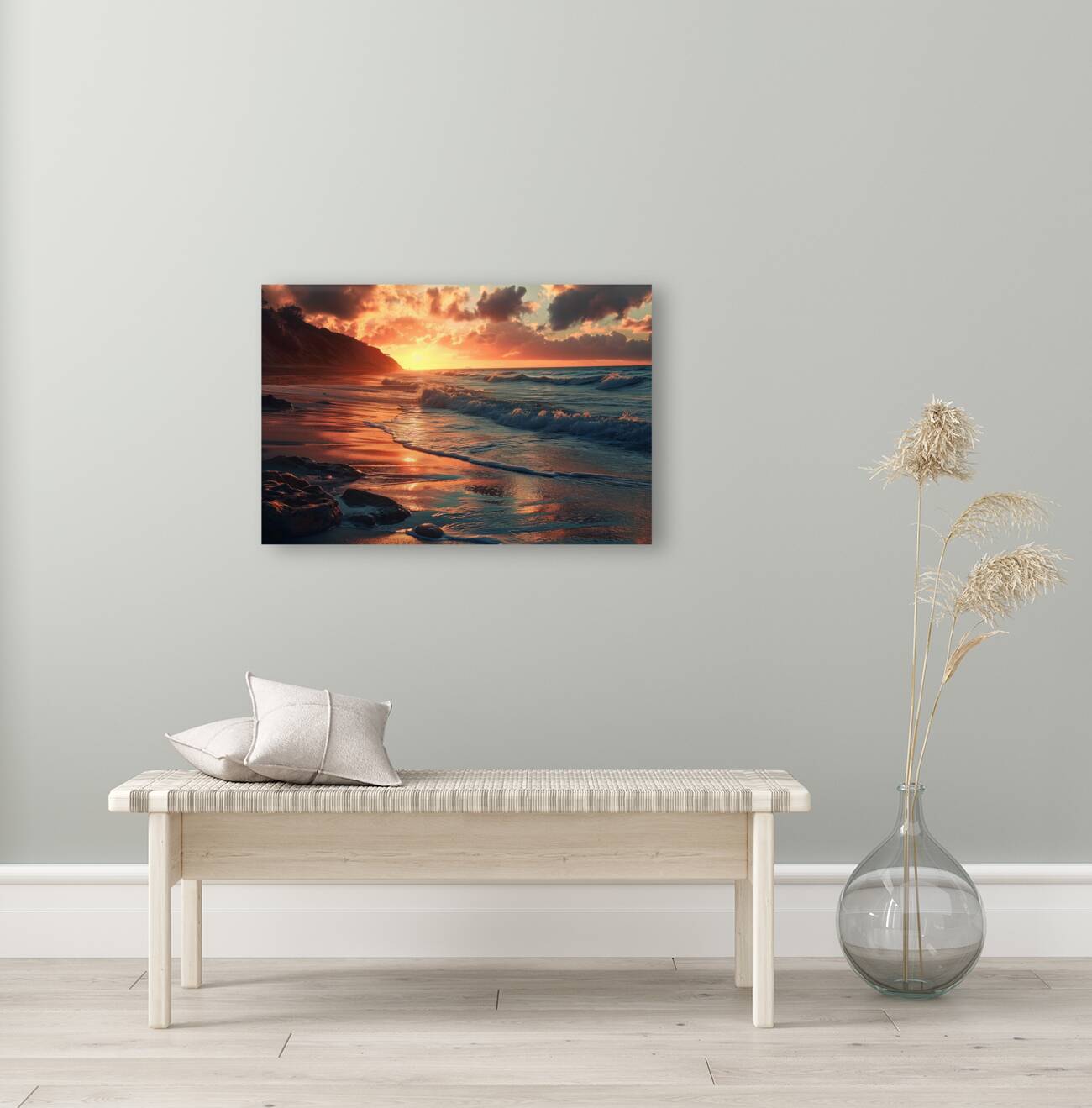 Beach wall art Reproduction