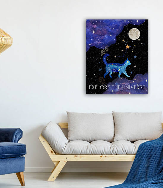 Explore the universe  by Goldfishwallart